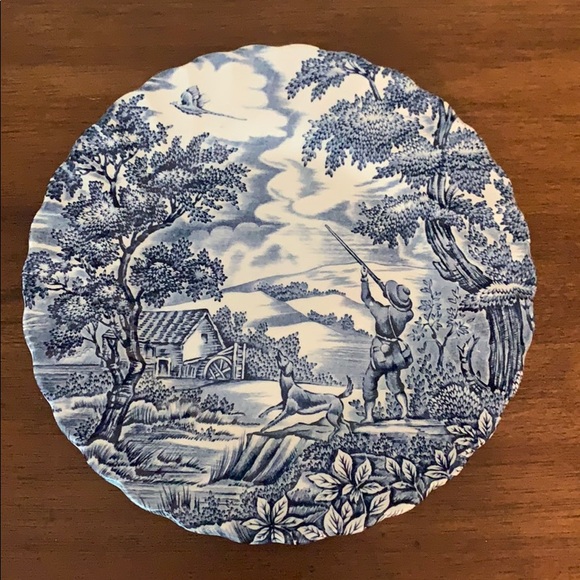 Vintage The Hunter by Myott plate - Picture 2 of 3